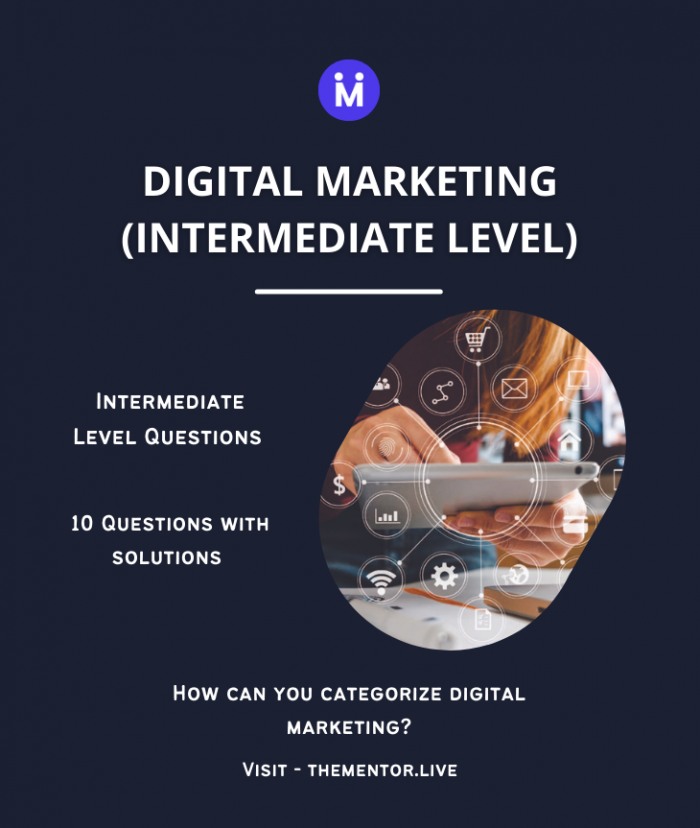 Digital Marketing Intermediate Level